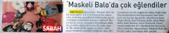 03 Aralık 2014 - Maskeli Balo'da çok eğlendiler. - Sabah