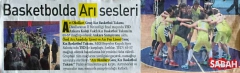 27 Aralık 2014 - Basketbolda ARI sesleri. - Sabah