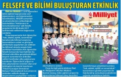 14 ARALIK 2017 PERŞEMBE MİLLİYET - FELSEFE VE BİLİMİ BULUŞTURAN ETKİNLİK