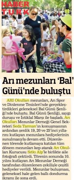 29 EYLÜL 2017 CUMA HABERTÜRK ANKARA ARI MEZUNLARI 'BAL' GÜNÜNDE BULUŞTU