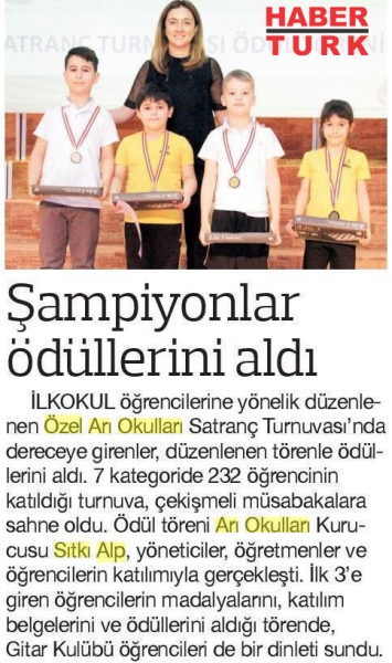 18 HAZİRAN 2018 PAZARTESİ HABERTÜRK ANKARA-ŞAMPİYONLAR ÖDÜLLERİNİ ALDI