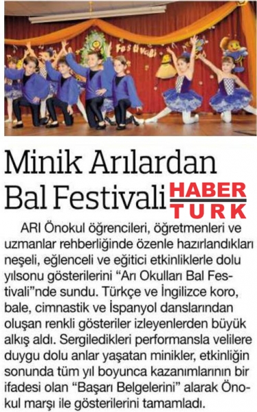 20 HAZİRAN 2018 ÇARŞAMBA HABERTÜRK ANKARA-MİNİK ARILARDAN BAL FESTİVALİ