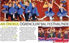 20 HAZİRAN 2018 ÇARŞAMBA MİLLİYET ANKARA-ARI ÖNOKUL ÖĞRENCİLERİ 'BAL FESTİVALİNDE'