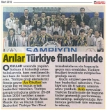 01 MART 2016 - HÜRRİYET - ARILAR TÜRKİYE FİNALLERİNDE