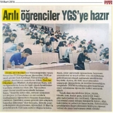 10 MART 2016 - HABERTÜRK - ARILI ÖĞRENCİLER YGS'YE HAZIR.