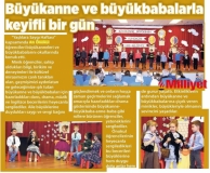 21 MART 2018 ÇARŞAMBA MİLLİYET-BÜYÜKANNE VE BÜYÜKBABALARLA KEYİFLİ BİR GÜN