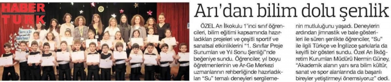 18 MAYIS 2018 CUMA HABERTÜRK-ARI'DAN BİLİM DOLU ŞENLİK