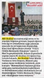 Nisan 2013 - Ödüllü matemetik olimpiyatı - Hürriyet