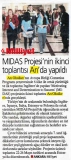 Nisan 2013 - MIDAS Projesi'nin ikincitoplantısı Arı'da yapıldı. - Milliyet