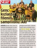 20 OCAK 2018 CUMARTESİ STAR ANKARA-GENÇ KIZLARDA FİLENİN ŞAMPİYONU ARI