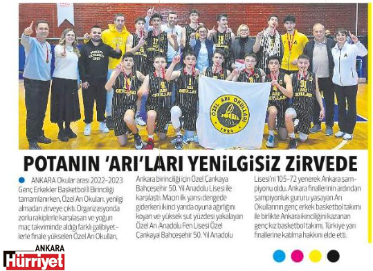 6 OCAK 2023 CUMA HÜRRİYET ANKARA